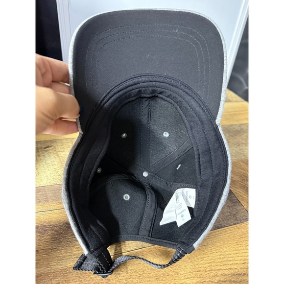 Lululemon Hat‎ Cap Strap Back Gray One Size Running Performance Golf Workout - Picture 5 of 6